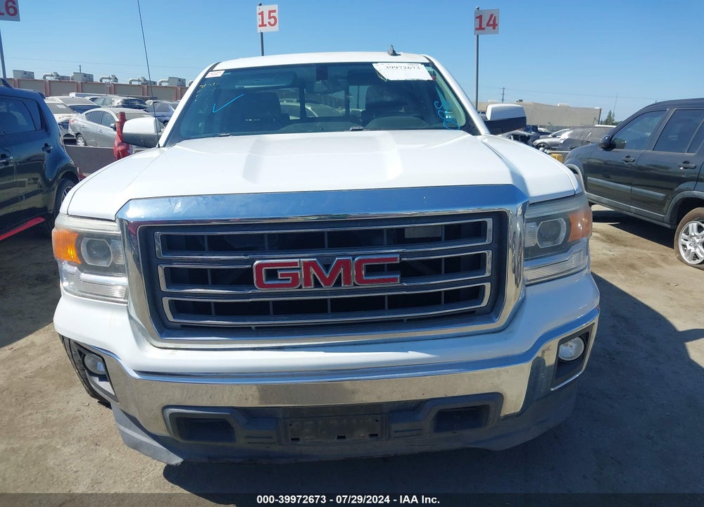2014 GMC SIERRA 1500 SLE VIN: 3GTP1UEC2EG132296