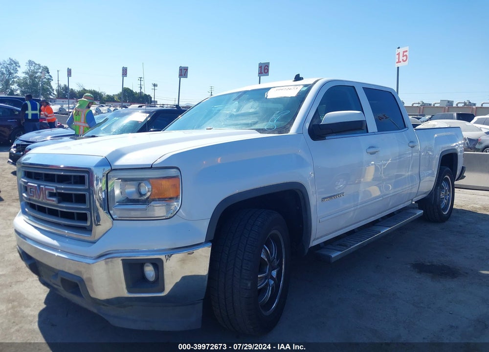 2014 GMC SIERRA 1500 SLE VIN: 3GTP1UEC2EG132296