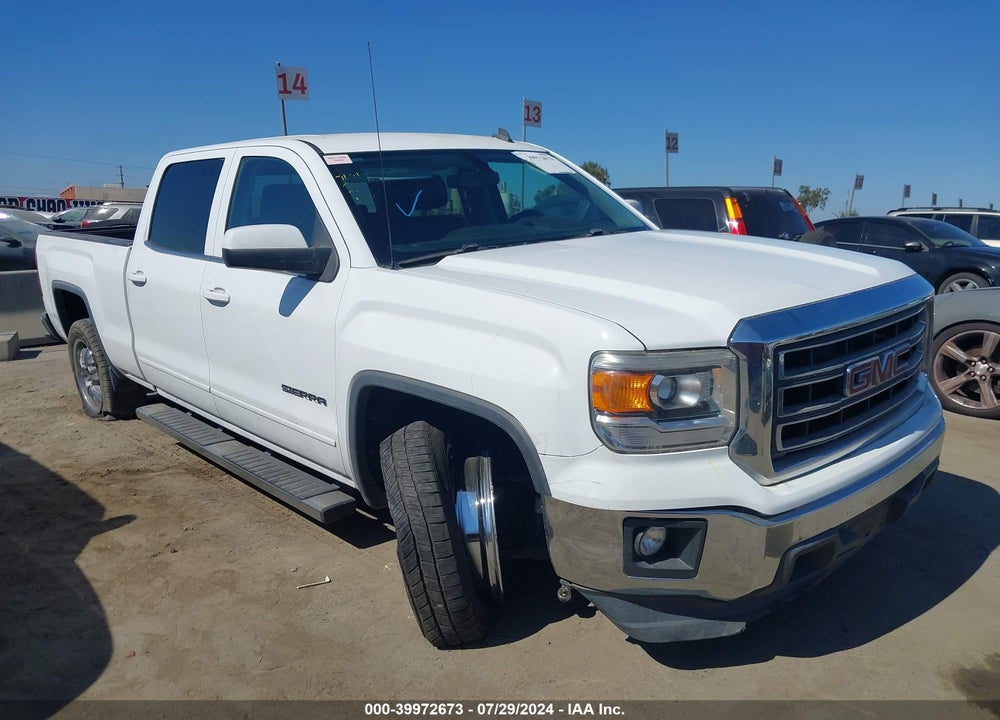 2014 GMC SIERRA 1500 SLE VIN: 3GTP1UEC2EG132296