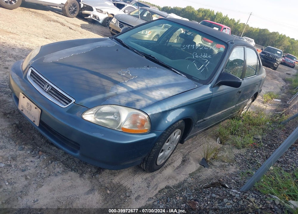1998 HONDA CIVIC DX VIN: 1HGEJ6620WL024564