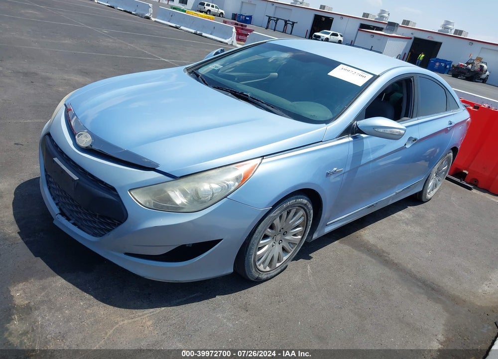 2013 HYUNDAI SONATA HYBRID VIN: KMHEC4A43DA064504