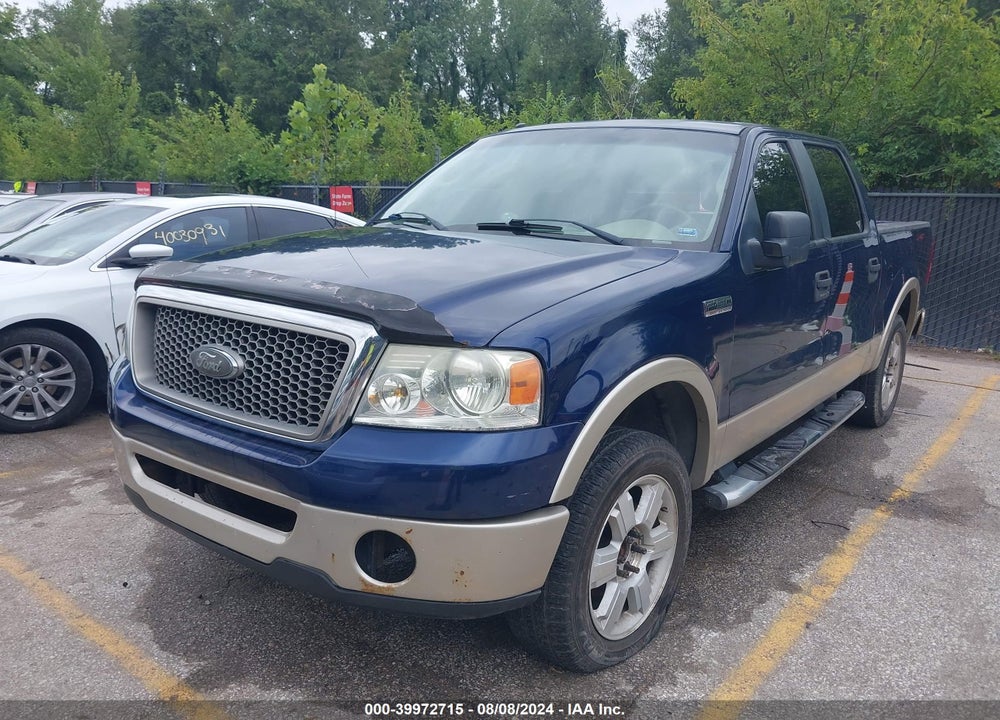 2007 FORD F-150 LARIAT/XLT VIN: 1FTPW12V37KD38941