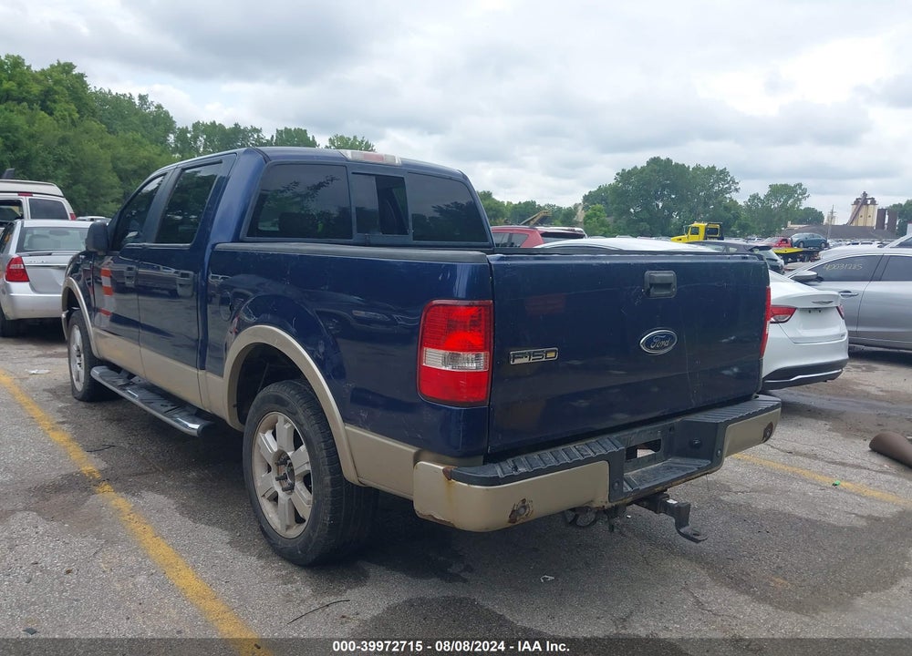 2007 FORD F-150 LARIAT/XLT VIN: 1FTPW12V37KD38941