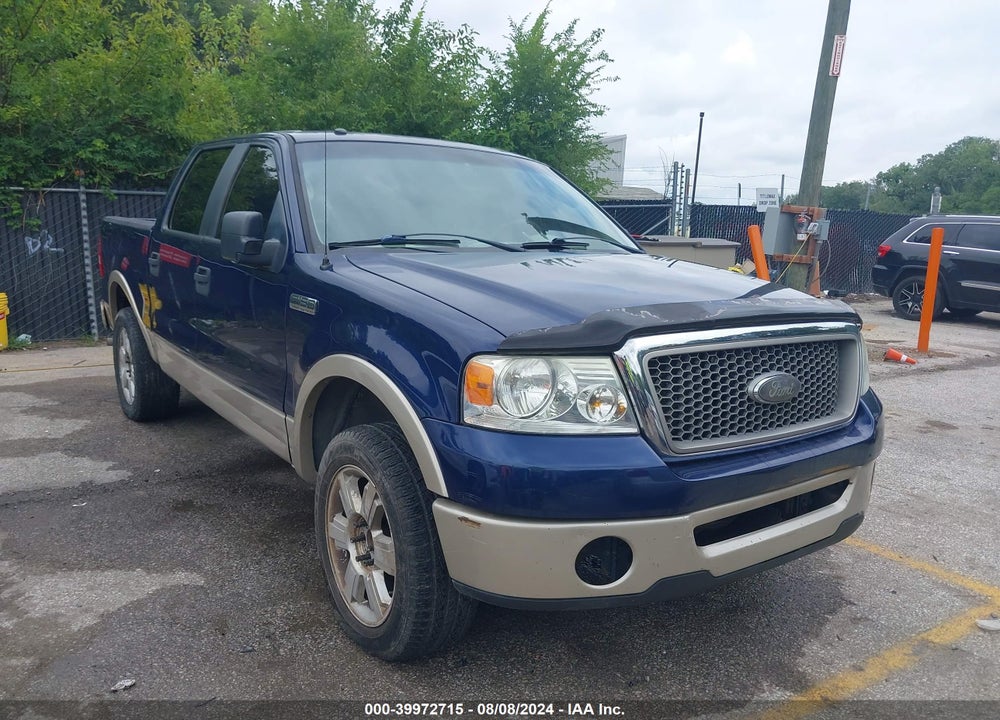 2007 FORD F-150 LARIAT/XLT VIN: 1FTPW12V37KD38941