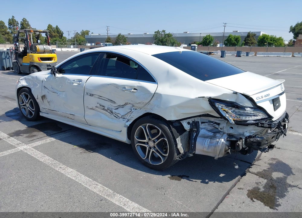 2016 MERCEDES-BENZ CLS 400 4MATIC VIN: WDDLJ6HB9GA178566