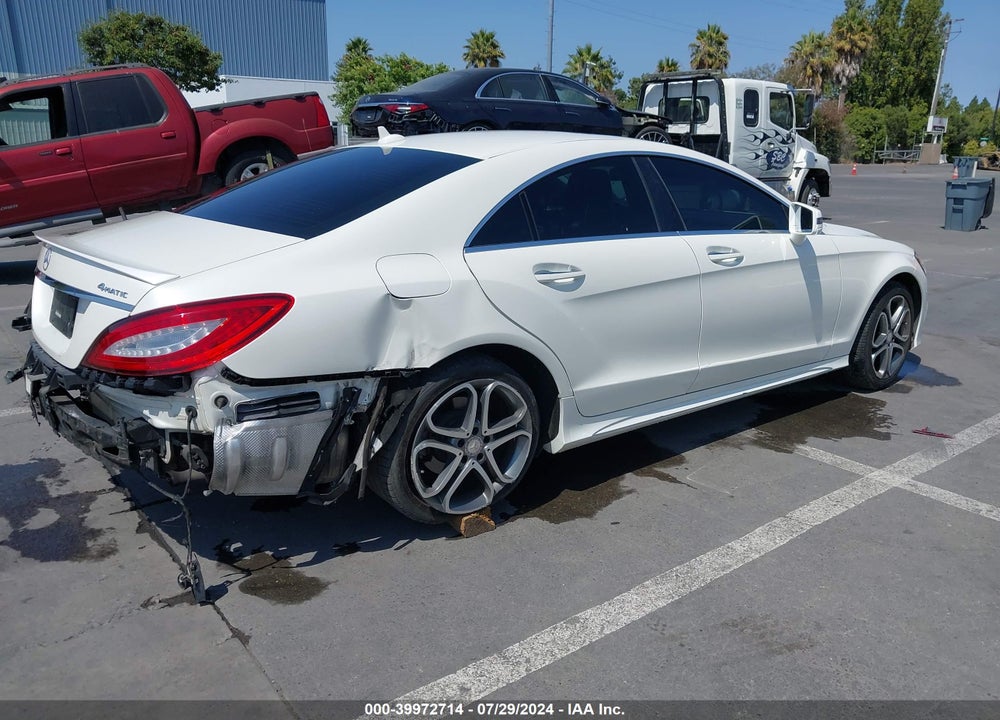 2016 MERCEDES-BENZ CLS 400 4MATIC VIN: WDDLJ6HB9GA178566