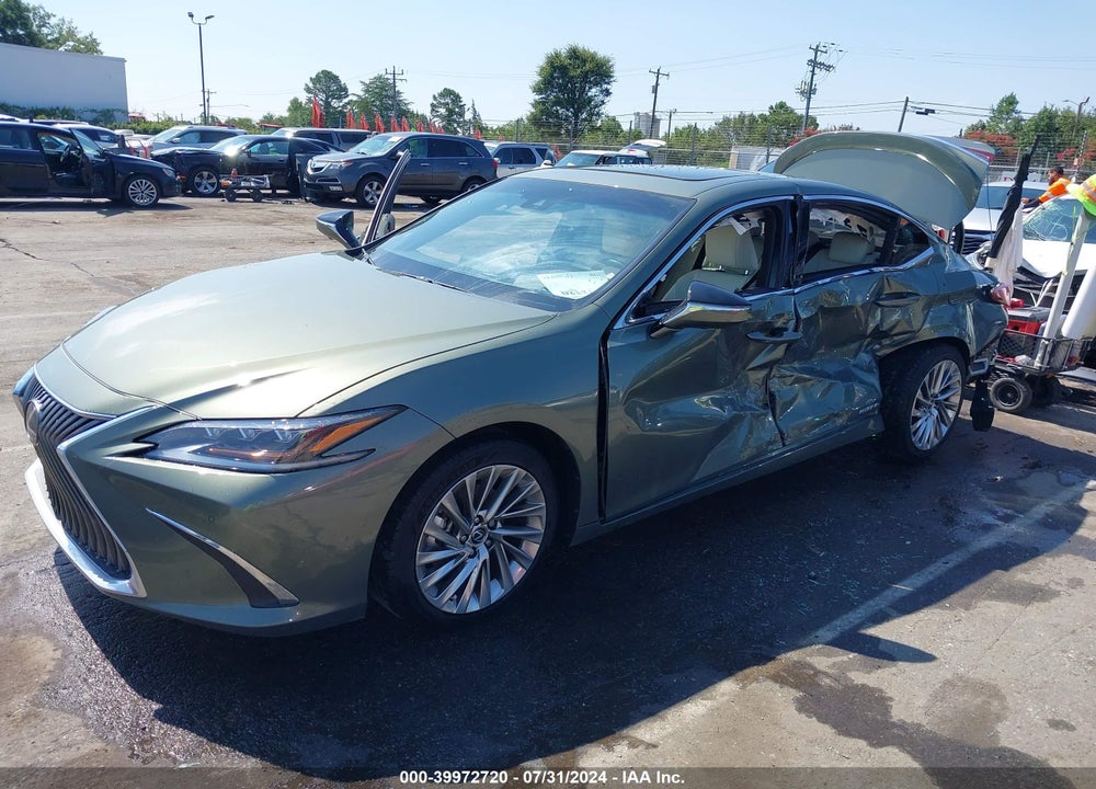 2021 LEXUS ES 300H ULTRA LUXURY VIN: 58AFA1C11MU009651