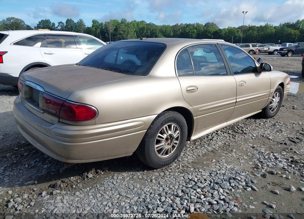 2005 BUICK LESABRE CUSTOM VIN: 1G4HP54K55U222519