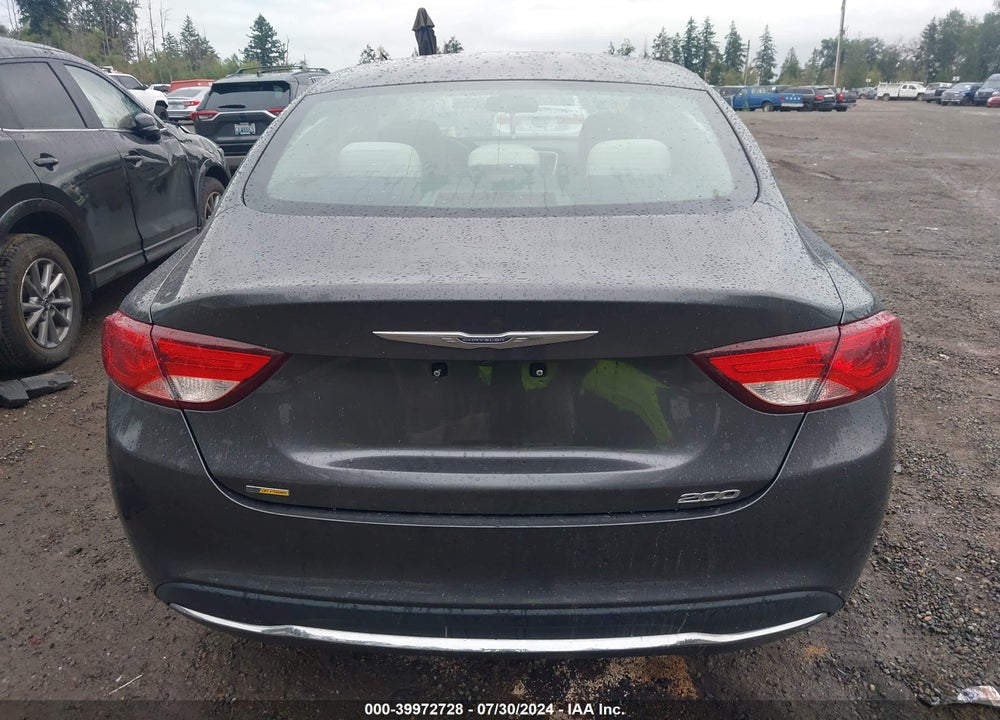 2016 CHRYSLER 200 LIMITED VIN: 1C3CCCABXGN181471