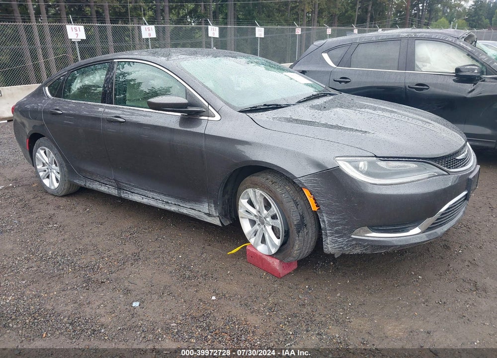 2016 CHRYSLER 200 LIMITED VIN: 1C3CCCABXGN181471