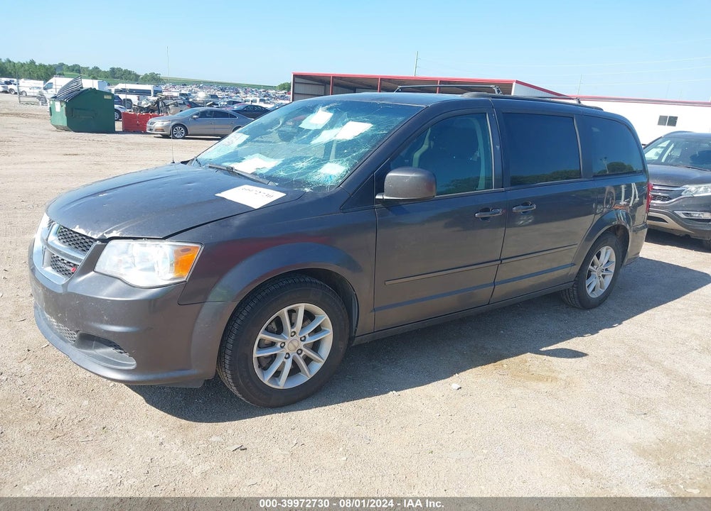 2016 DODGE GRAND CARAVAN SXT VIN: 2C4RDGCG3GR242407