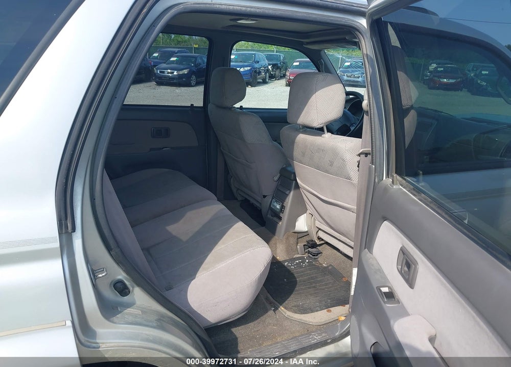 2001 TOYOTA 4RUNNER SR5 V6 VIN: JT3HN86R510345796