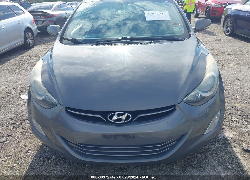 2012 HYUNDAI ELANTRA LIMITED VIN: 5NPDH4AE8CH127596