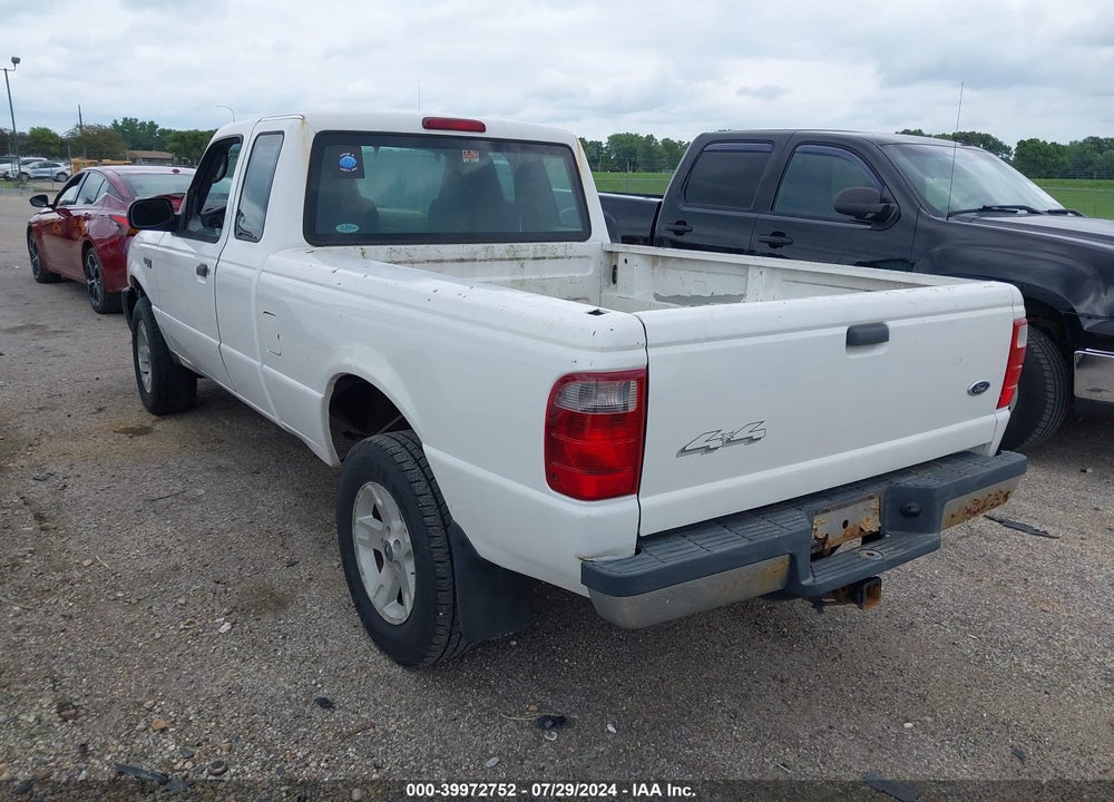 2004 FORD RANGER XLT VIN: 1FTYR15E44PB41508