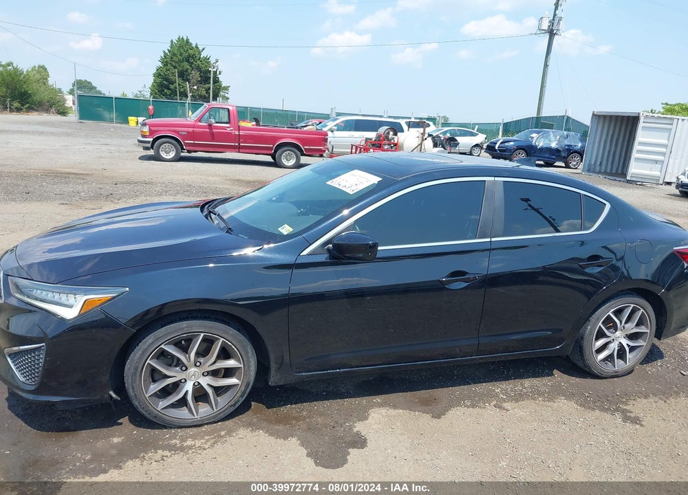2019 ACURA ILX PREMIUM PACKAGE/TECHNOLOGY PACKAGE VIN: 19UDE2F73KA009647