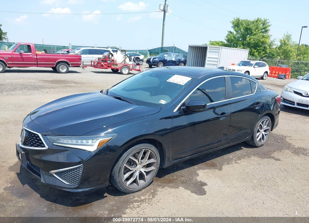 2019 ACURA ILX PREMIUM PACKAGE/TECHNOLOGY PACKAGE VIN: 19UDE2F73KA009647