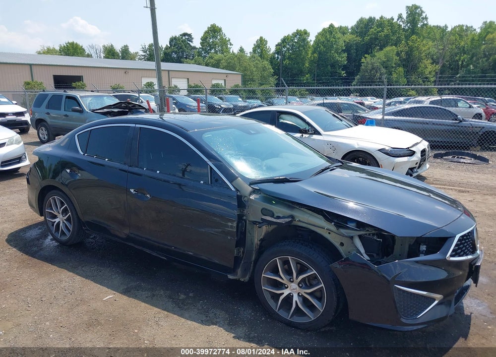 2019 ACURA ILX PREMIUM PACKAGE/TECHNOLOGY PACKAGE VIN: 19UDE2F73KA009647
