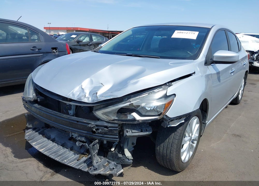 2019 NISSAN SENTRA SV VIN: 3N1AB7AP0KL606281