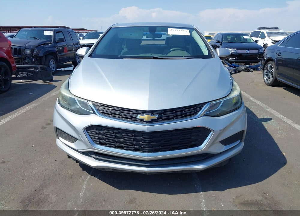 2017 CHEVROLET CRUZE LT AUTO VIN: 1G1BE5SM7H7129744