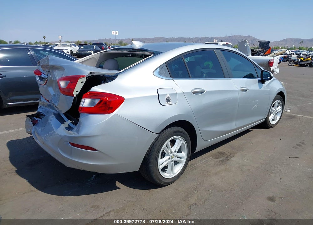 2017 CHEVROLET CRUZE LT AUTO VIN: 1G1BE5SM7H7129744
