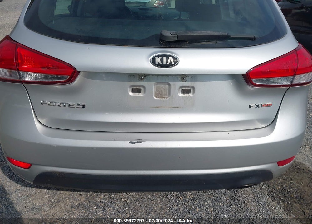 2015 KIA FORTE EX VIN: KNAFX5A86F5317720