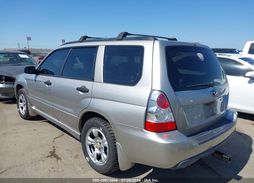 2006 SUBARU FORESTER 2.5X VIN: JF1SG63646H754705