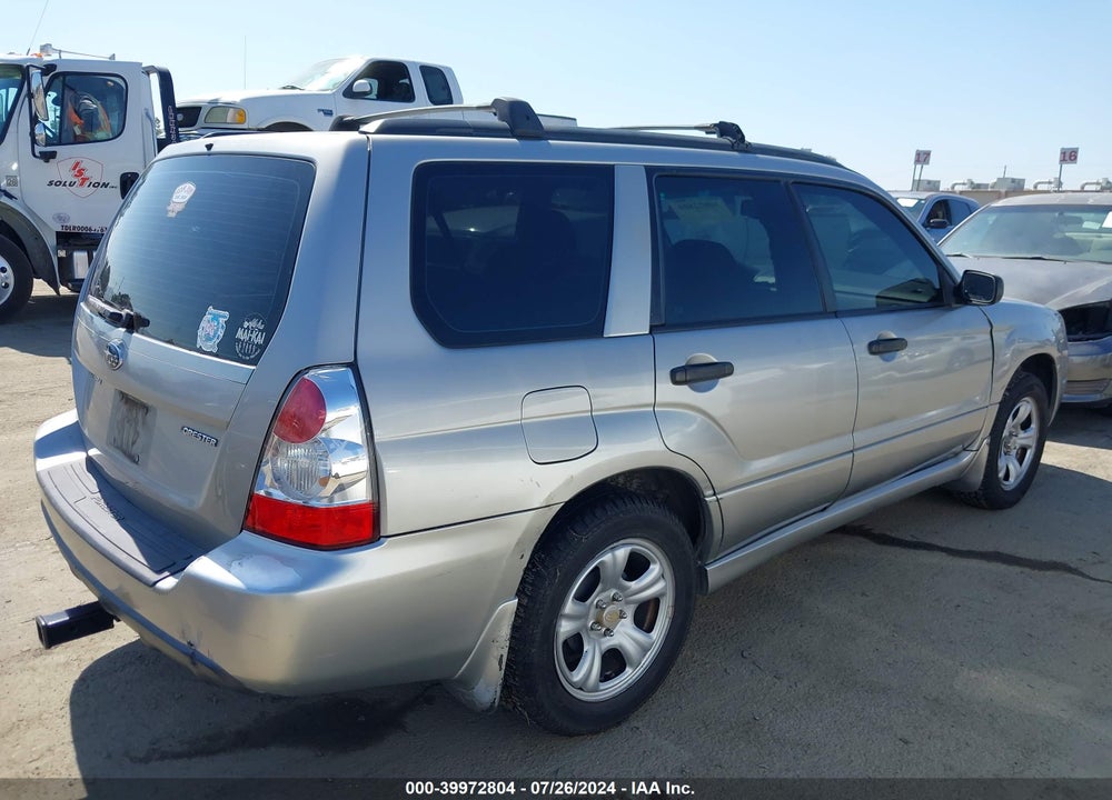 2006 SUBARU FORESTER 2.5X VIN: JF1SG63646H754705