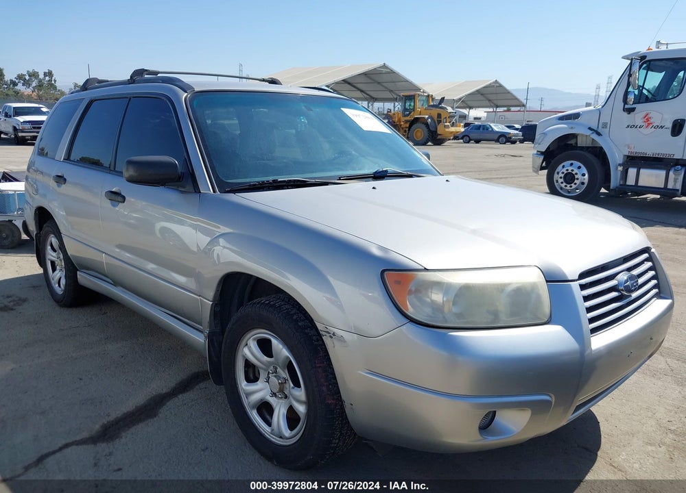 2006 SUBARU FORESTER 2.5X VIN: JF1SG63646H754705