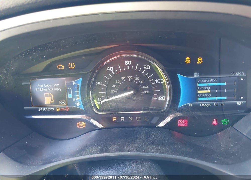2017 LINCOLN MKZ HYBRID RESERVE VIN: 3LN6L5MU4HR636679