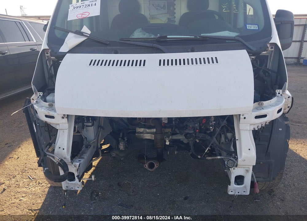 2018 RAM PROMASTER 2500 HIGH ROOF 136 WB VIN: 3C6TRVCG7JE133816