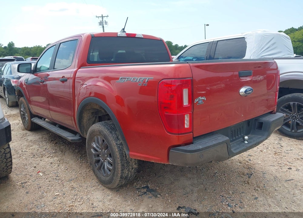 2022 FORD RANGER XLT VIN: 1FTER4FH3NLD18023
