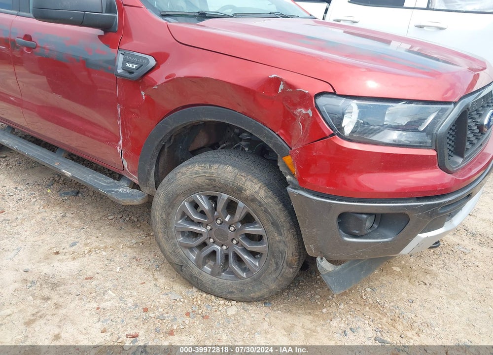 2022 FORD RANGER XLT VIN: 1FTER4FH3NLD18023