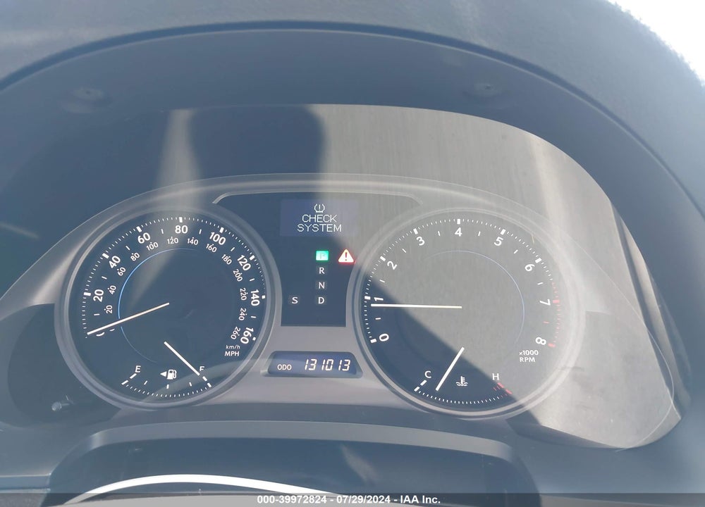 2009 LEXUS IS 250 VIN: JTHBK262695106829