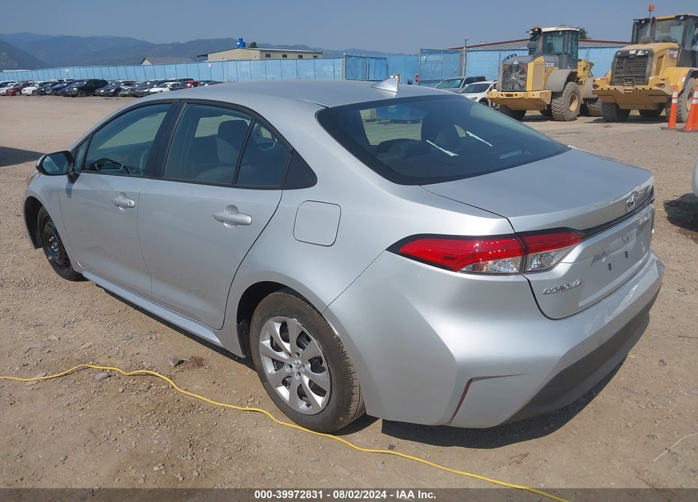 2024 TOYOTA COROLLA LE VIN: 5YFB4MDE5RP176720