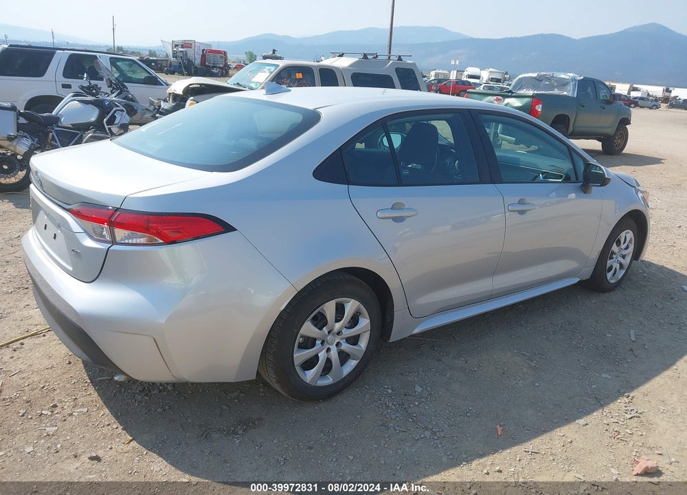 2024 TOYOTA COROLLA LE VIN: 5YFB4MDE5RP176720