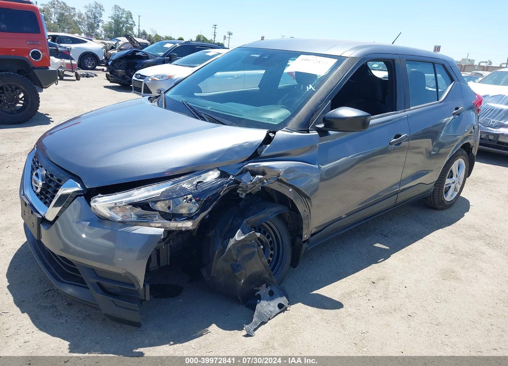 2020 NISSAN KICKS S XTRONIC CVT VIN: 3N1CP5BV3LL561365
