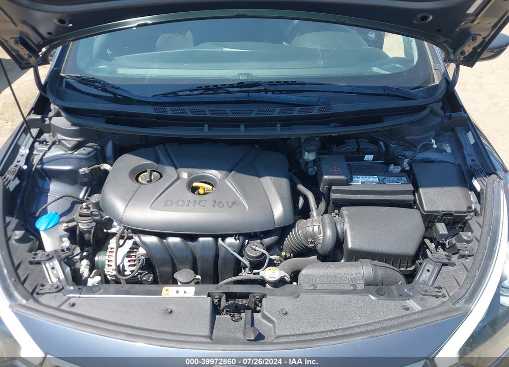 2016 KIA FORTE LX VIN: KNAFK4A64G5587229