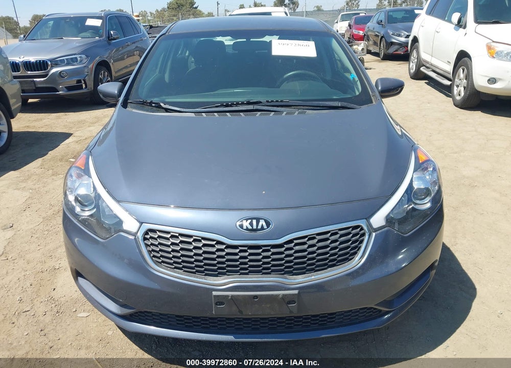 2016 KIA FORTE LX VIN: KNAFK4A64G5587229