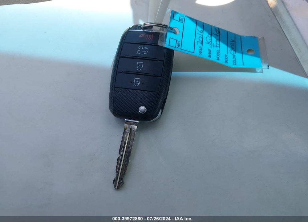 2016 KIA FORTE LX VIN: KNAFK4A64G5587229