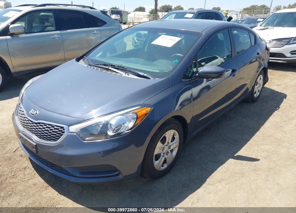 2016 KIA FORTE LX VIN: KNAFK4A64G5587229