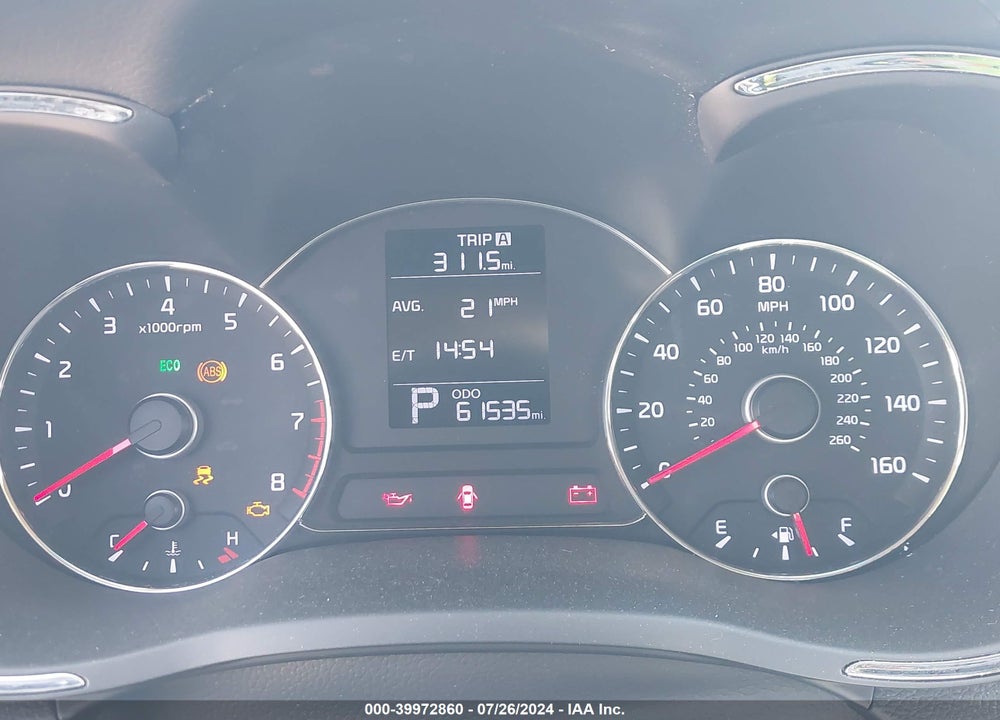 2016 KIA FORTE LX VIN: KNAFK4A64G5587229