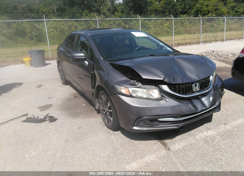 2014 HONDA CIVIC EX VIN: 19XFB2F87EE053628