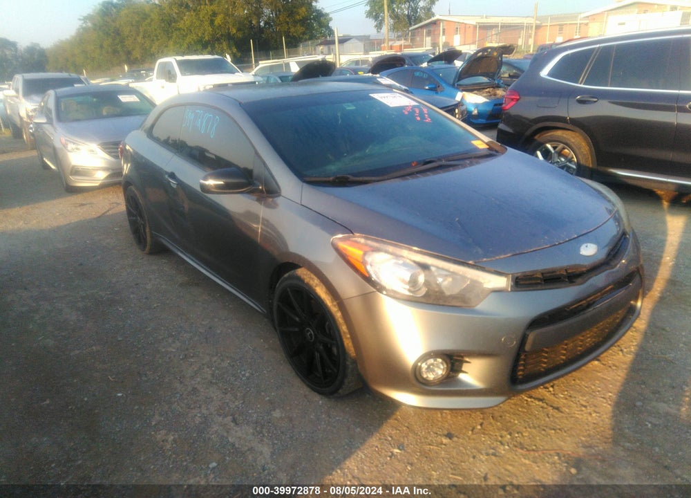 2014 KIA FORTE KOUP SX VIN: KNAFZ6A34E5197046