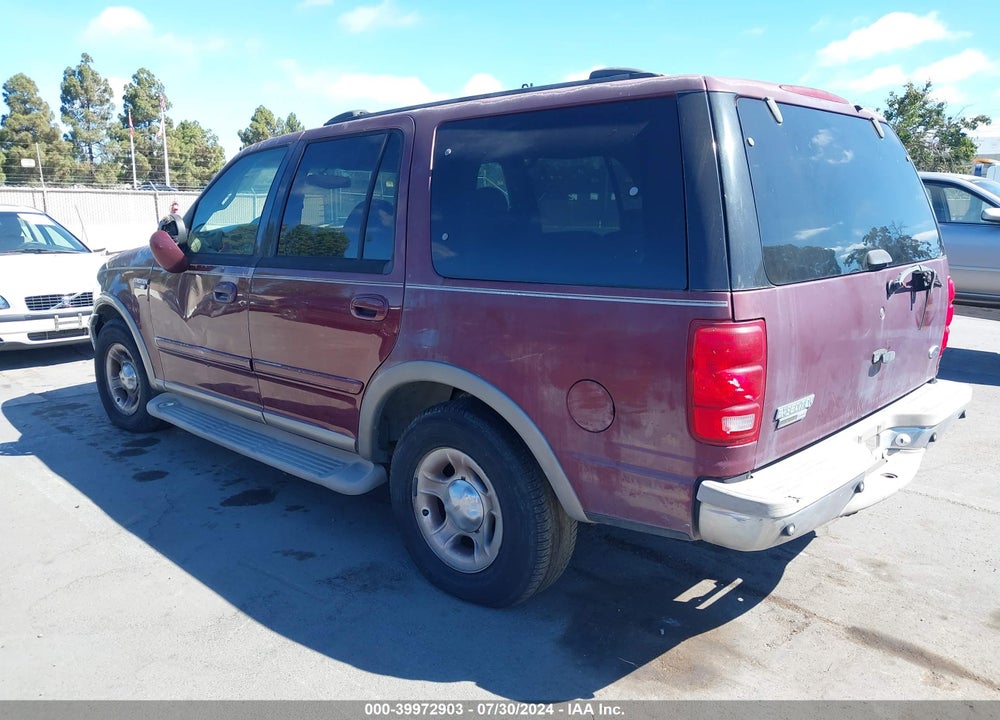 2001 FORD EXPEDITION EDDIE BAUER VIN: 1FMEU17L51LA83808