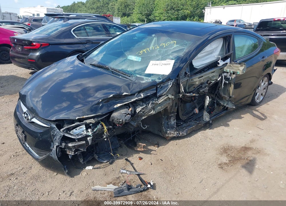 2011 HYUNDAI ELANTRA LIMITED VIN: 5NPDH4AE4BH053446