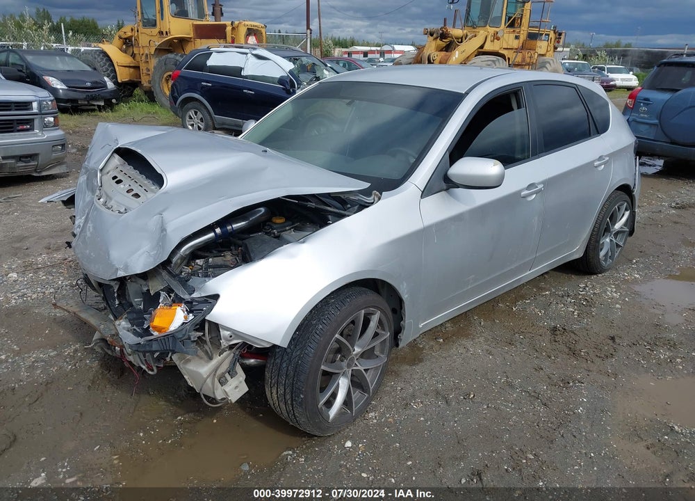 2008 SUBARU IMPREZA WRX VIN: JF1GH74628G812262