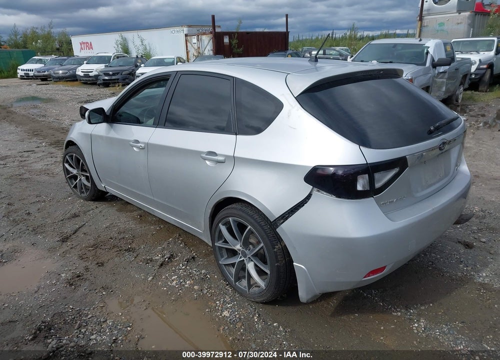 2008 SUBARU IMPREZA WRX VIN: JF1GH74628G812262