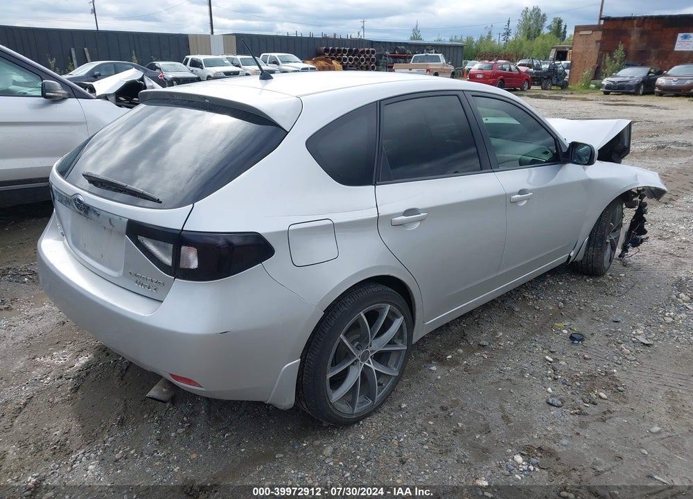 2008 SUBARU IMPREZA WRX VIN: JF1GH74628G812262
