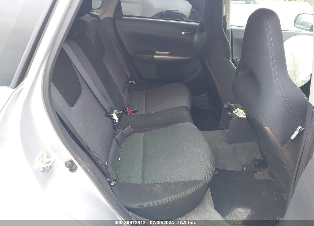 2008 SUBARU IMPREZA WRX VIN: JF1GH74628G812262