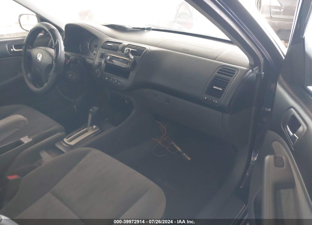 2003 HONDA CIVIC LX VIN: 2HGES165X3H505652